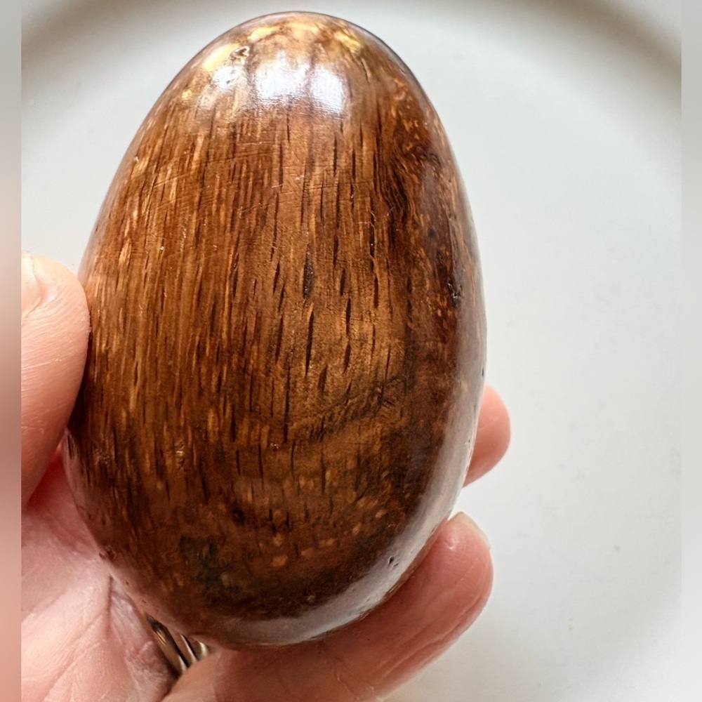Wooden egg